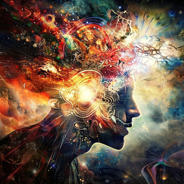lights of the mind, visualization of human mind