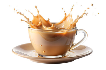cup of coffee with splash png