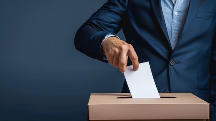 The ballot in the box