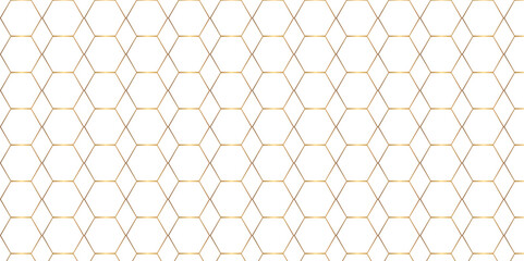 seamless pattern with hexagons. Abstract background with lines. Modern simple style hexagonal graphic concept. Background with hexagons.
