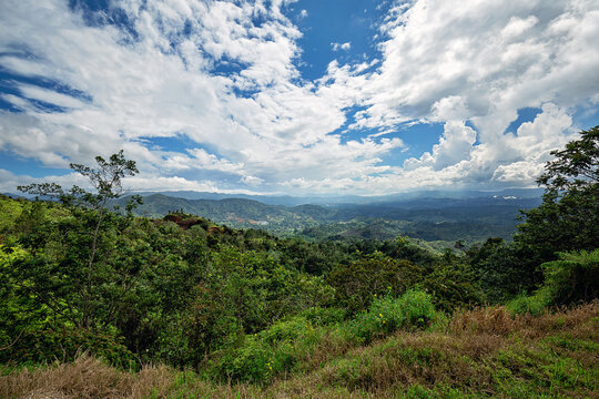 Mountains in Constanza, Dominican Republic