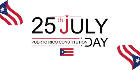 Obraz premium A Visual Feast Design on Puerto Rico Constitution Day