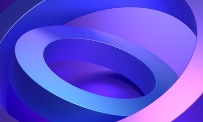 Abstract futuristic shapes, 3d render © VAlex