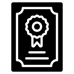 Certificate Icons For Design Elements 