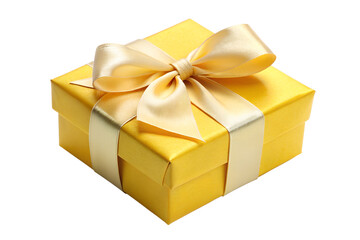 Obraz premium gift box isolated on white