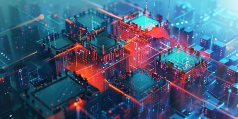 Obraz premium Cybersecurity and privacy concepts to protect data. Lock icon and internet network security technology