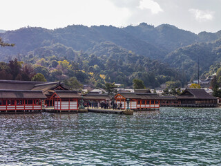 Naklejka premium 【広島県】宮島の厳島神社