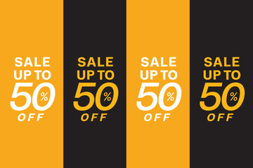 sale 50% yellow