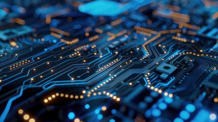 Circuit board background