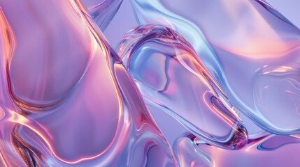 A close up of a bunch of different colored liquid, AI