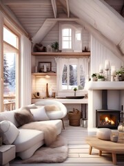 Cozy Cabin Room Inspiration Photography Art