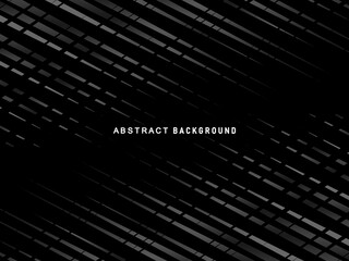 Abstract futuristic dark black background with modern design. Realistic 3d wallpaper with luxurious flowing lines. Elegant background for posters, websites, brochures, cards, banners, apps, etc.