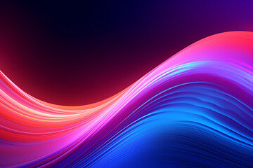 Fototapeta premium Color line and technology graphic background image