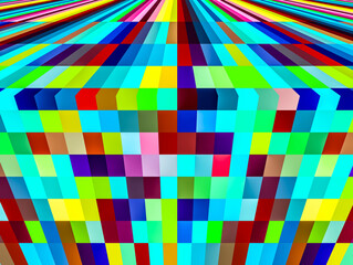 Abstract collage of colors. Beautiful abstract geometric style texture background for use at graphic design and wrapping paper.