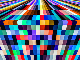 Abstract collage of colors. Beautiful abstract geometric style texture background for use at graphic design and wrapping paper.