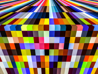 Abstract collage of colors. Beautiful abstract geometric style texture background for use at graphic design and wrapping paper.