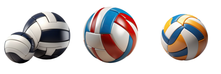 volley ball isolated on transparent background