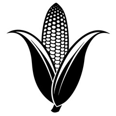 Premium Corn Silhouette Vector Designs for Creative Projects