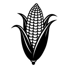 Premium Corn Silhouette Vector Designs for Creative Projects