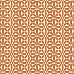 Abstract seamless ornamental pattern stock illustration. Golden and white background.