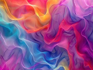 Fototapeta premium Close-up of textured glass with wavy patterns and a reflective surface