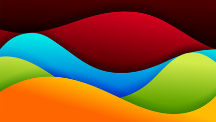 Vector background with soft gradient color on background .Vector background for wallpaper. Eps 10