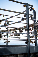 秩父の旅立ちの丘の南京錠①