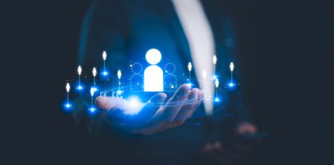 CRM, Customer Relationship Management, Ecosystem, select Human Resource Network Structure HR,...