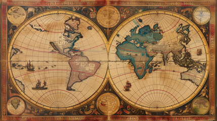 a image of a world map