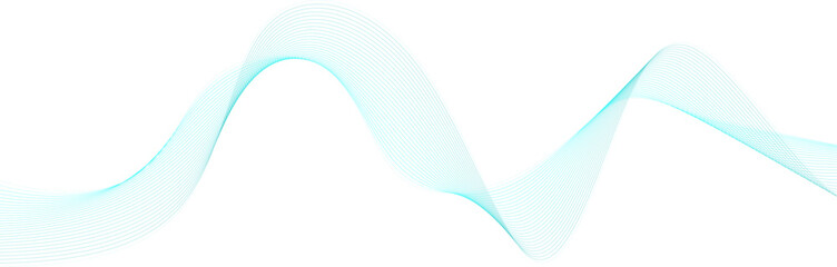 Vector wavy Illustration of lines abstract background