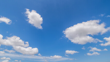 clear blue sky background,clouds with background, Blue sky background with tiny clouds. White fluffy clouds in the blue sky. 