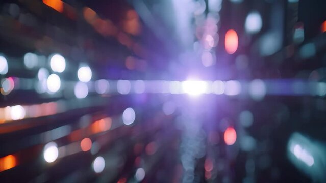 Numerous intersecting lines and dots create an intricate abstract pattern, An AI-powered algorithm analyzing data to make predictions
