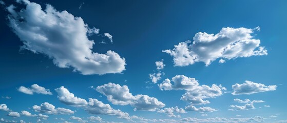 Dark blue sky, clear serene, paints heavens with tranquil hue, offering peaceful atmosphere