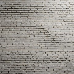 Obraz premium White painted old brick Wall panoramic background Generative AI 