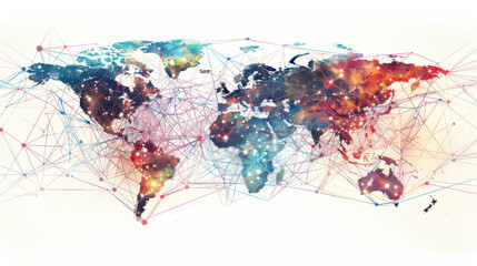 a image of a world map