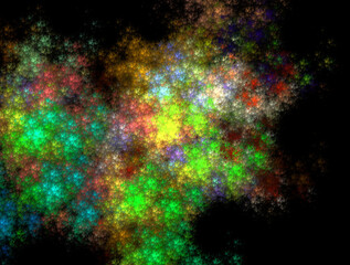 Imaginatory fractal abstract background Image