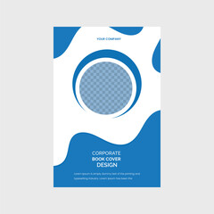 Business Book Cover Design Template.