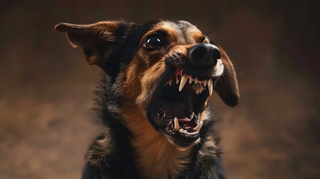 吠える犬