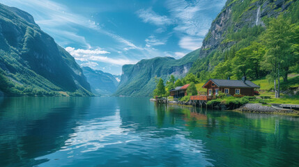 Nordic Fjordscape