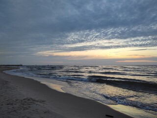 Rowy - zachód słońca 1