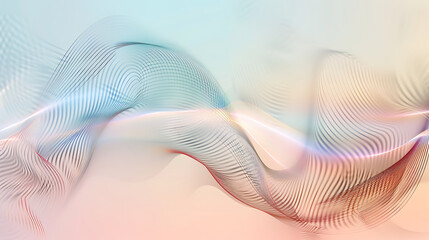 Fluid Harmony in Pastel Hues