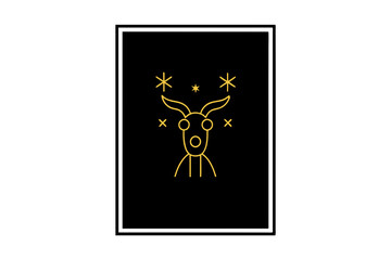 stylish-poster-in-street-art-style-with-the-image- silhouette vector illustration 