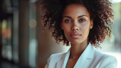 Let her stance speak volumes, each subtle gesture a reflection of her strategic mindset and unwavering determination to succeed.