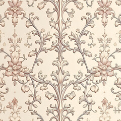 Fototapeta premium seamless floral background