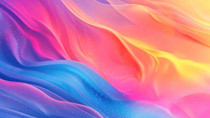 Obraz premium Beautiful abstraction of liquid paints in slow blending flow mixing together gently