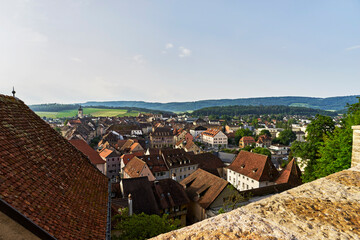 Pruntrut (Porrentruy) ist eine Kleinstadt, politische Gemeinde und Hauptort des gleichnamigen...