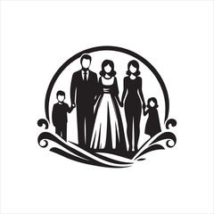 Family Reunions Vector stock vectors eps with white background 