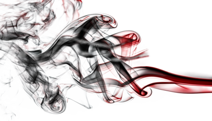 smoke on white isolated, copy space; gray color transparent, png