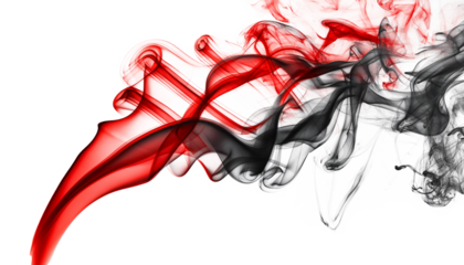 smoke on white isolated, copy space; gray color transparent, png