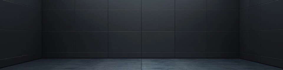 One color background in solid slate grey with faint grid elements, offering a minimalist and sophisticated business